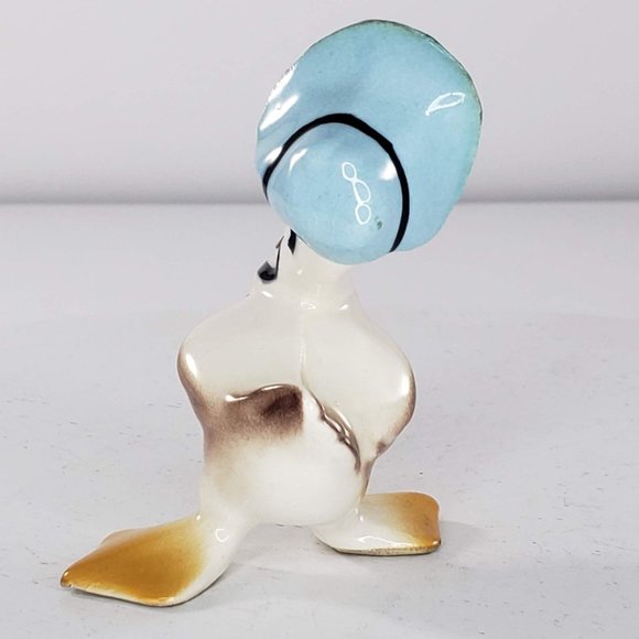 Freeman McFarlin Mama Duck Mother Goose Bonnet Miniature Figurine - Picture 5 of 7